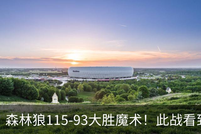 森林狼115-93大胜魔术！此战看到4个事实：2年1300万的库明加很超值